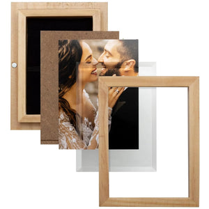 Wood Flash Drive USB Box W/ Acrylic Cover at PROCAM | procam.com