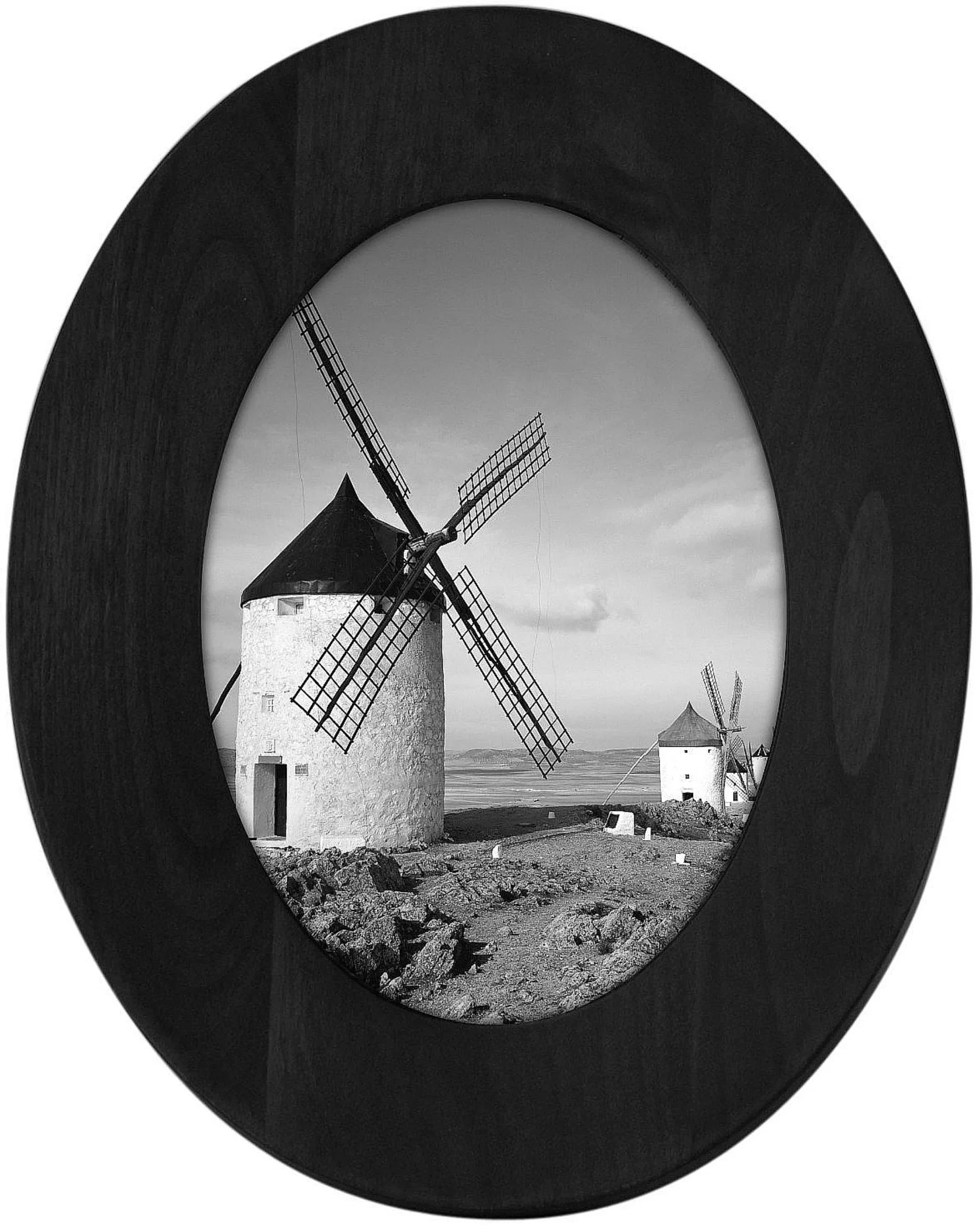 Malden 8X10 Black Oval at PROCAM | procam.com