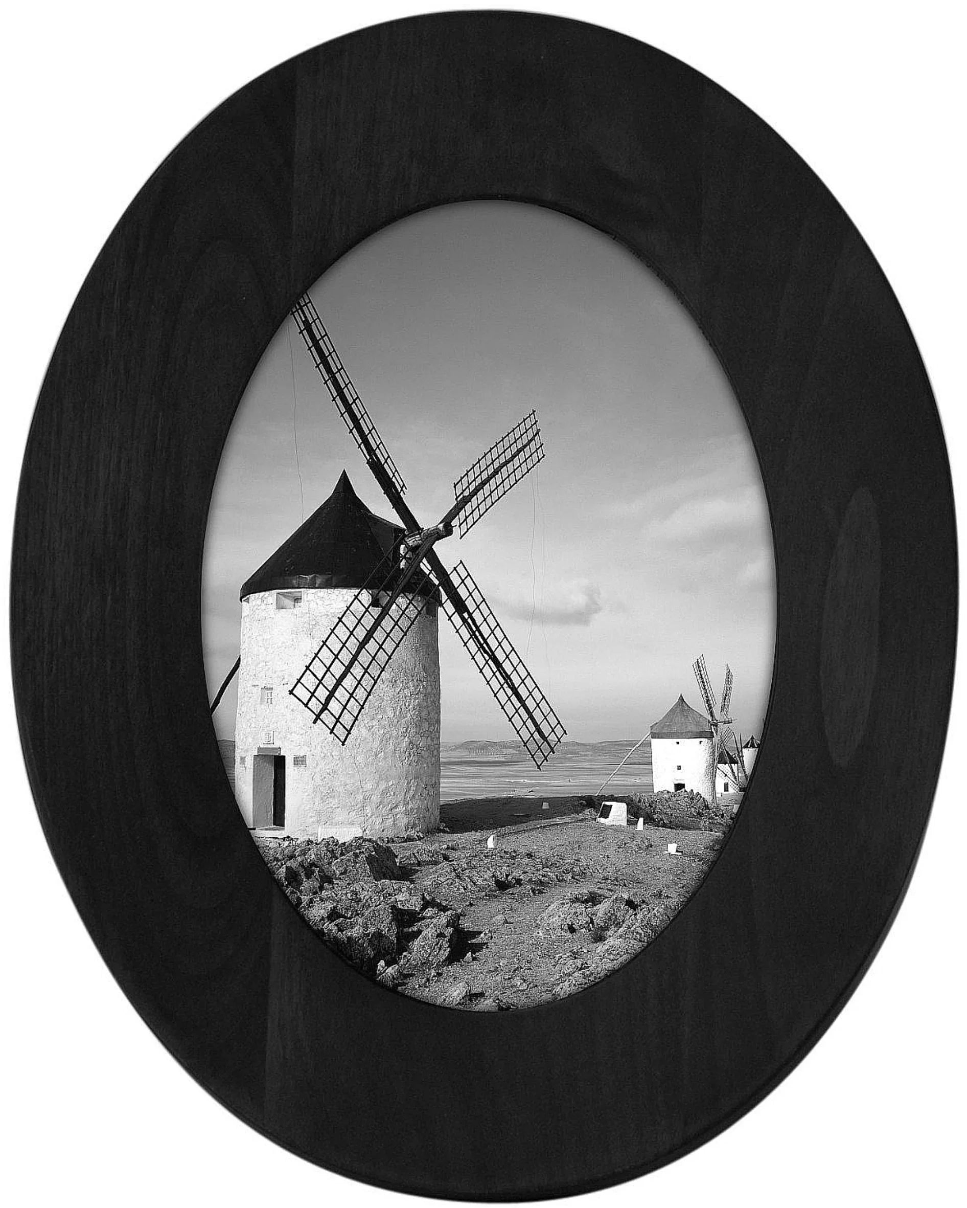 Malden 5X7 Black Oval Frame at PROCAM | procam.com