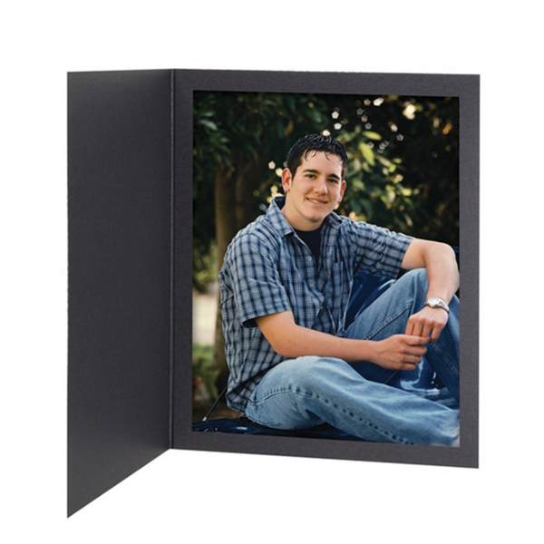 TAP 5x7 Senior Slip-in Photo Folder (Ebony) Single