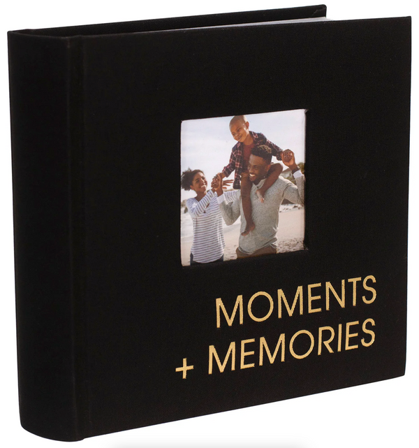 Malden Photo Album 1-Up Moments Black Fabric