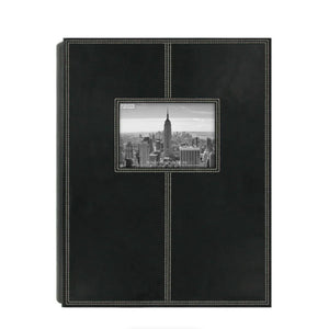 Pioneer 5PS300 Sewn Frame Leatherette Photo Album (Black) at PROCAM | procam.com