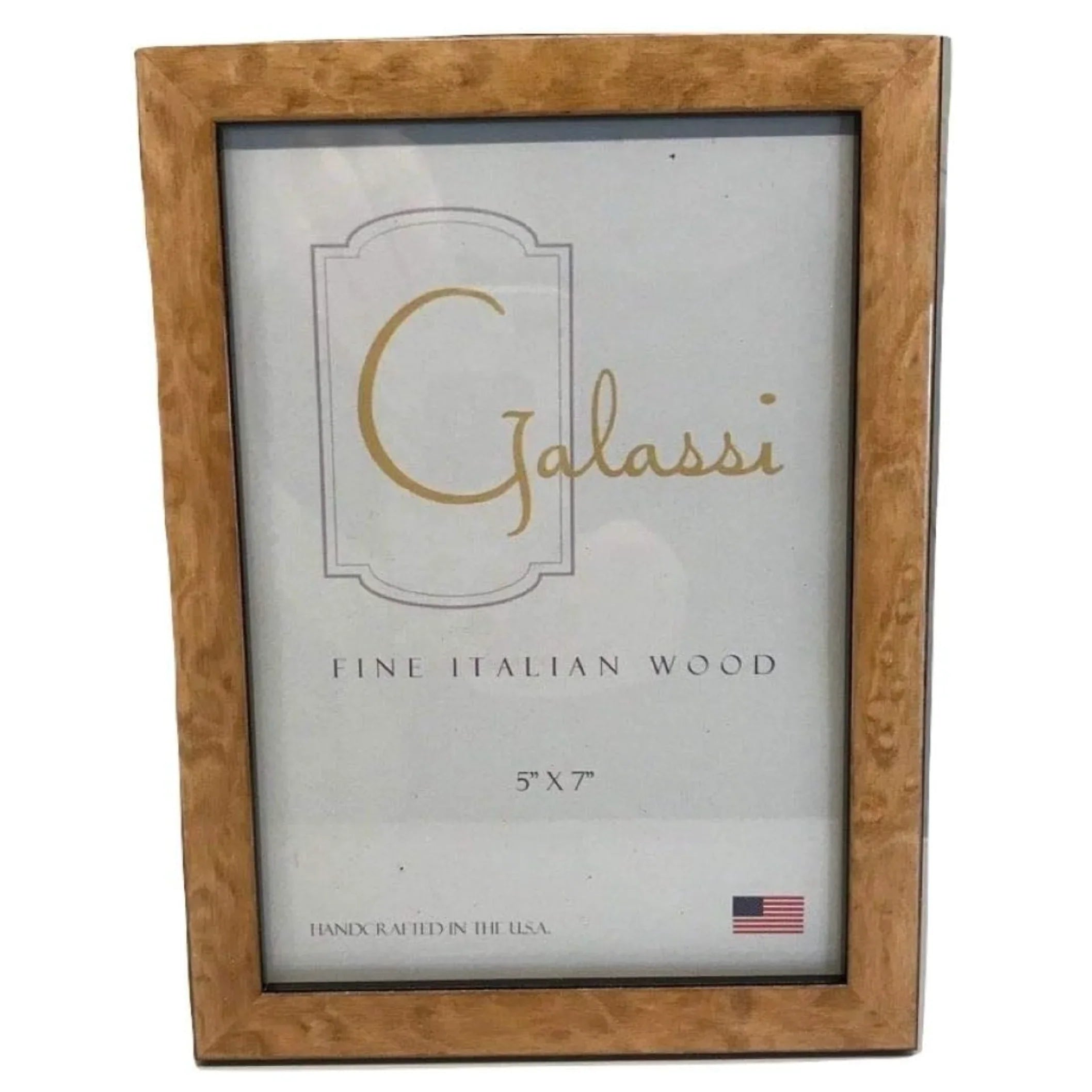 Galassi Italian Wood Photo Frame - Cashmere Burl - 5x7 at PROCAM | procam.com