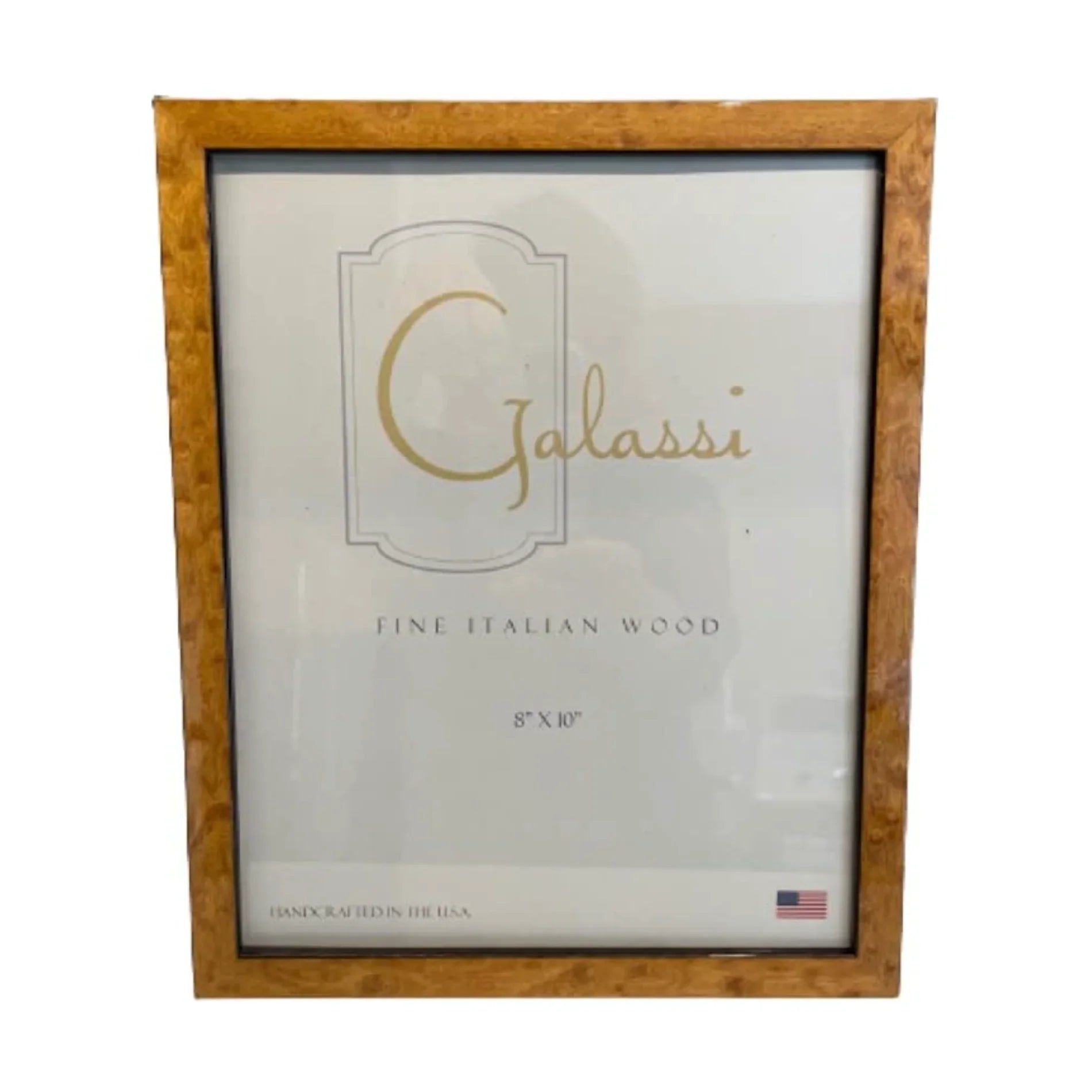 Galassi Italian Wood Photo Frame - Cashmere Burl - 8x10 at PROCAM | procam.com