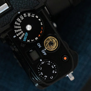 ProMaster Deluxe Soft Shutter Button (Leaf Shutter Design - Brass) at PROCAM | procam.com