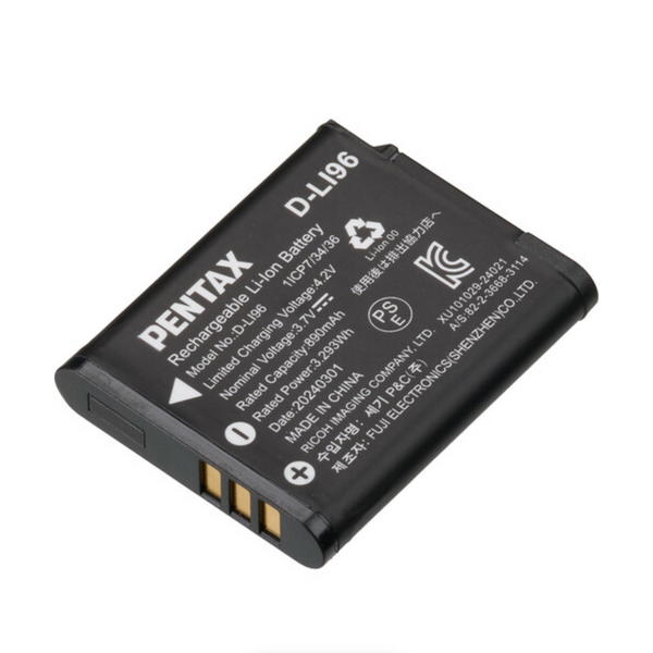 Ricoh D-LI96 Rechargeable Lithium-Ion Battery