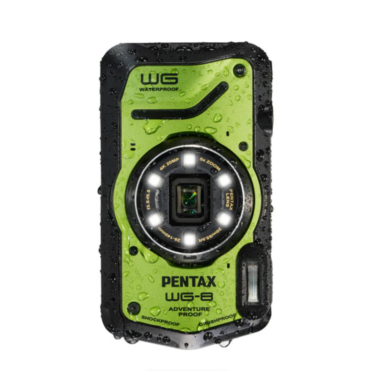 Pentax WG-8 Digital Camera (Green) at PROCAM | Shop Camera, Photo