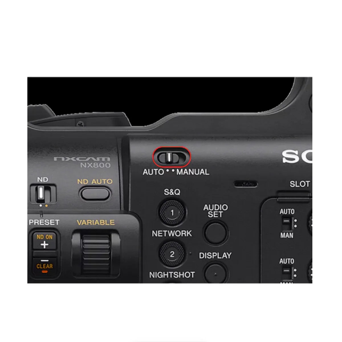 Sony HXR-NX800 4K HDR 1" Sensor NXCAM Camcorder at PROCAM | procam.com