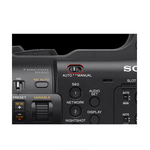 Sony HXR-NX800 4K HDR 1" Sensor NXCAM Camcorder at PROCAM | procam.com