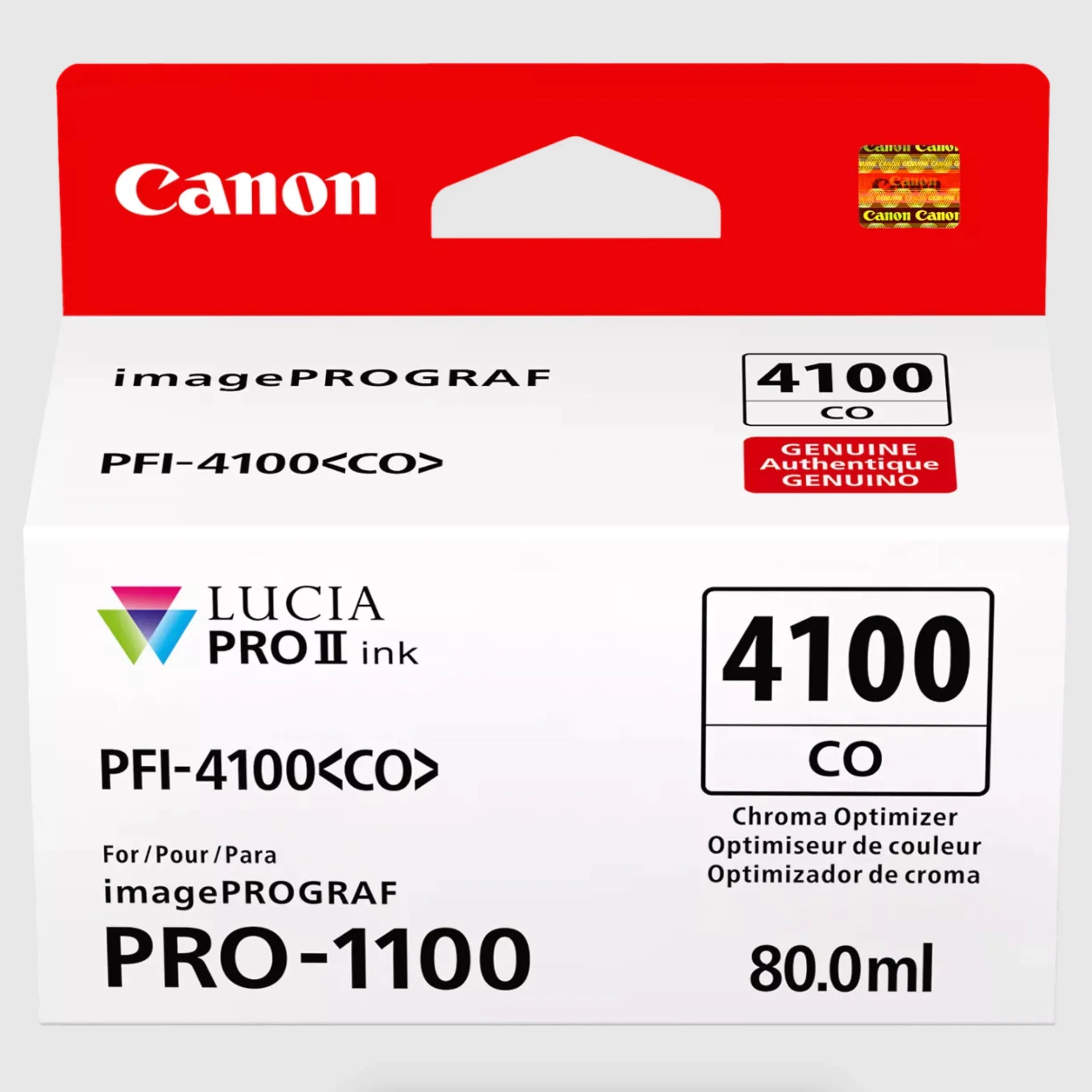 Canon PFI-4100 Chroma Optimizer Pigment Ink Tank (80mL) for PRO-1100 at PROCAM | procam.com