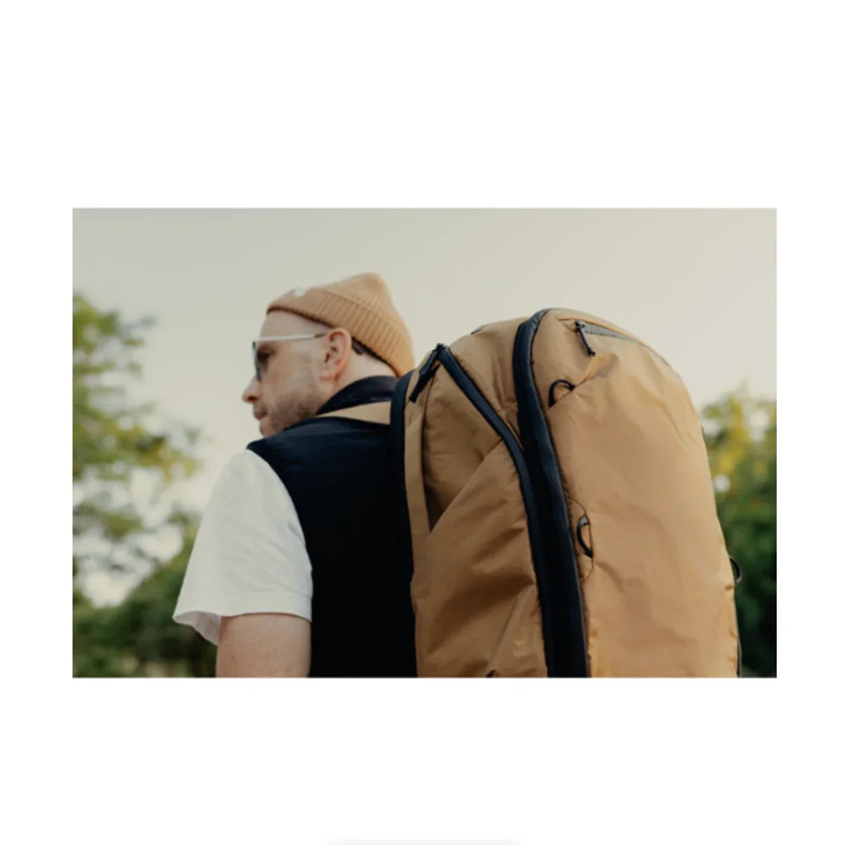 Peak Design Travel Backpack (45L, Coyote) at PROCAM | procam.com