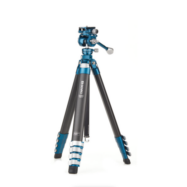 Benro CyanBird Carbon Fiber Tripod with FS20PRO 2-in-1 Pan Head