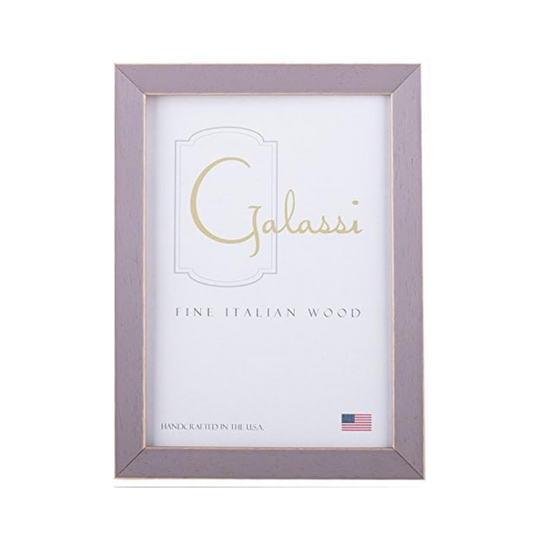 Galassi Italian Wood Photo Frame - Grey Burl - 4x6