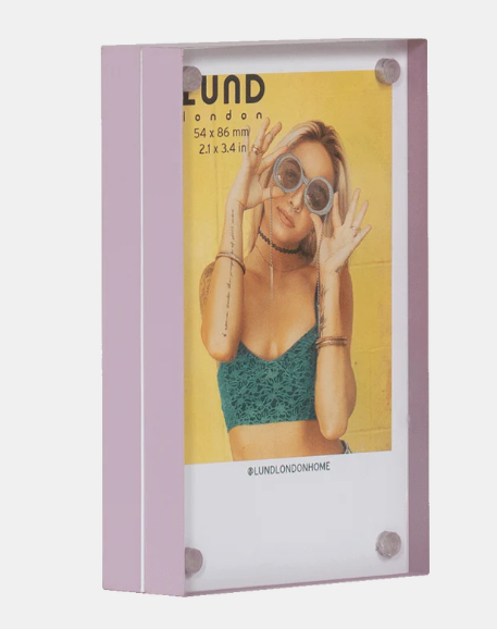 Lund 2x3 Instax Magnetic Frame Pink