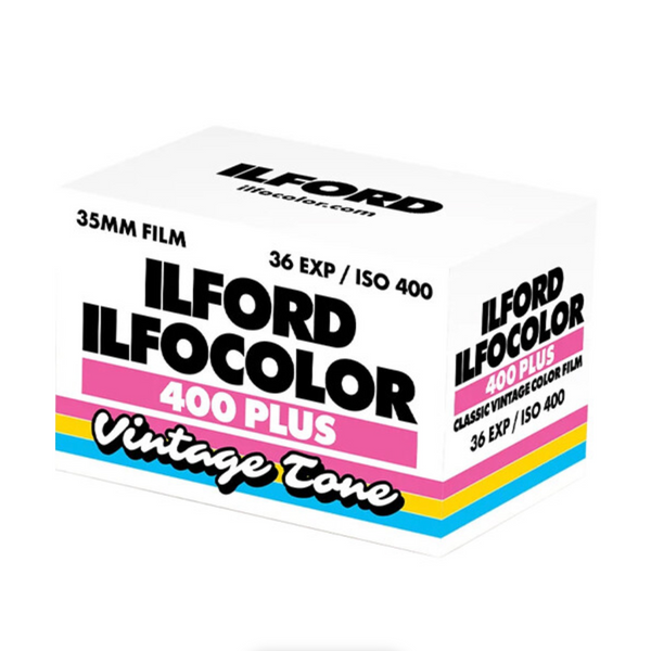 Ilford IlfoColor Vintage Tone 400 Plus Color Negative Film (35mm Roll Film, 36 Exposures)