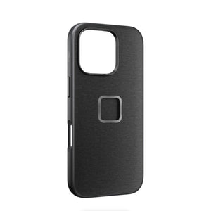 Peak Design Mobile Everyday Fabric Case for iPhone 16 Pro (Charcoal) at PROCAM | procam.com