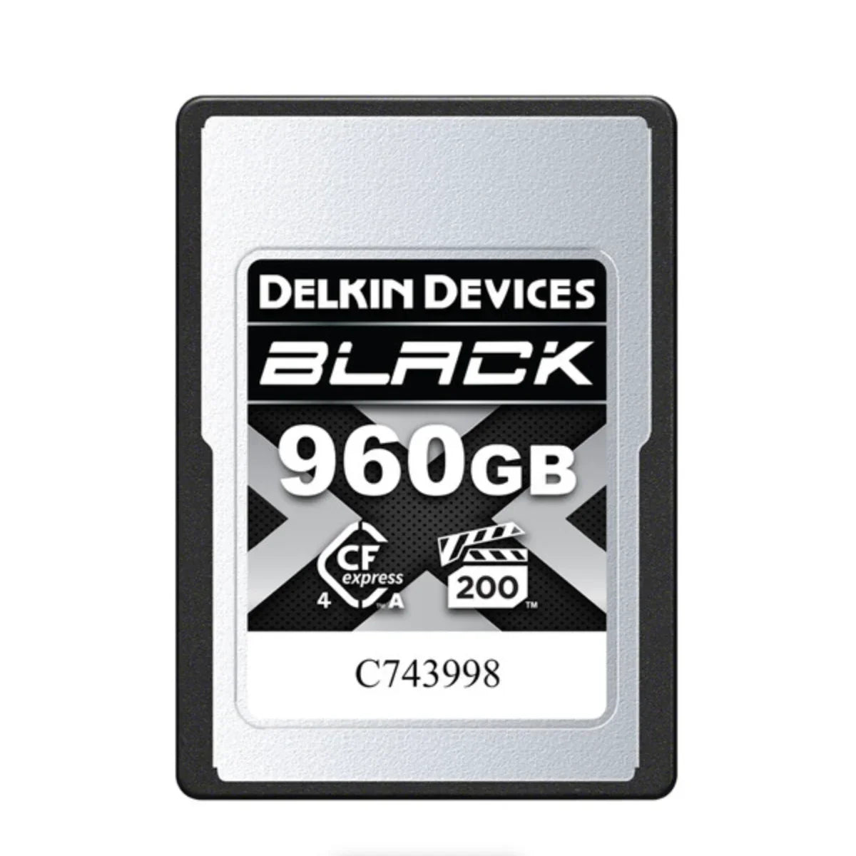 Delkin Devices BLACK CFexpress Type A 4.0 Memory Card - 960GB at PROCAM | procam.com