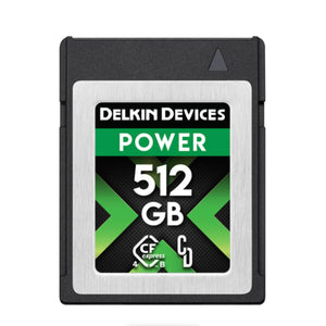 Delkin Devices POWER 4.0 CFexpress Type B Memory Card - 512GB at PROCAM | procam.com