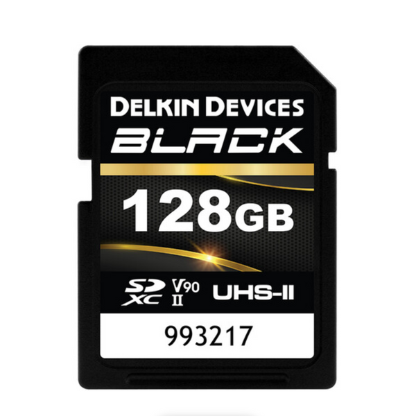 Delkin Devices BLACK UHS-II SDXC Memory Card - 128GB