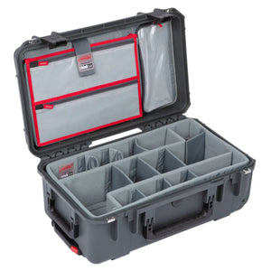 SKB iSeries 2011-7 Case with Think Tank Photo Dividers & Lid Organizer (Dark Gray) at PROCAM | procam.com