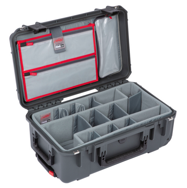 SKB iSeries 2011-7 Case with Think Tank Photo Dividers & Lid Organizer (Dark Gray)