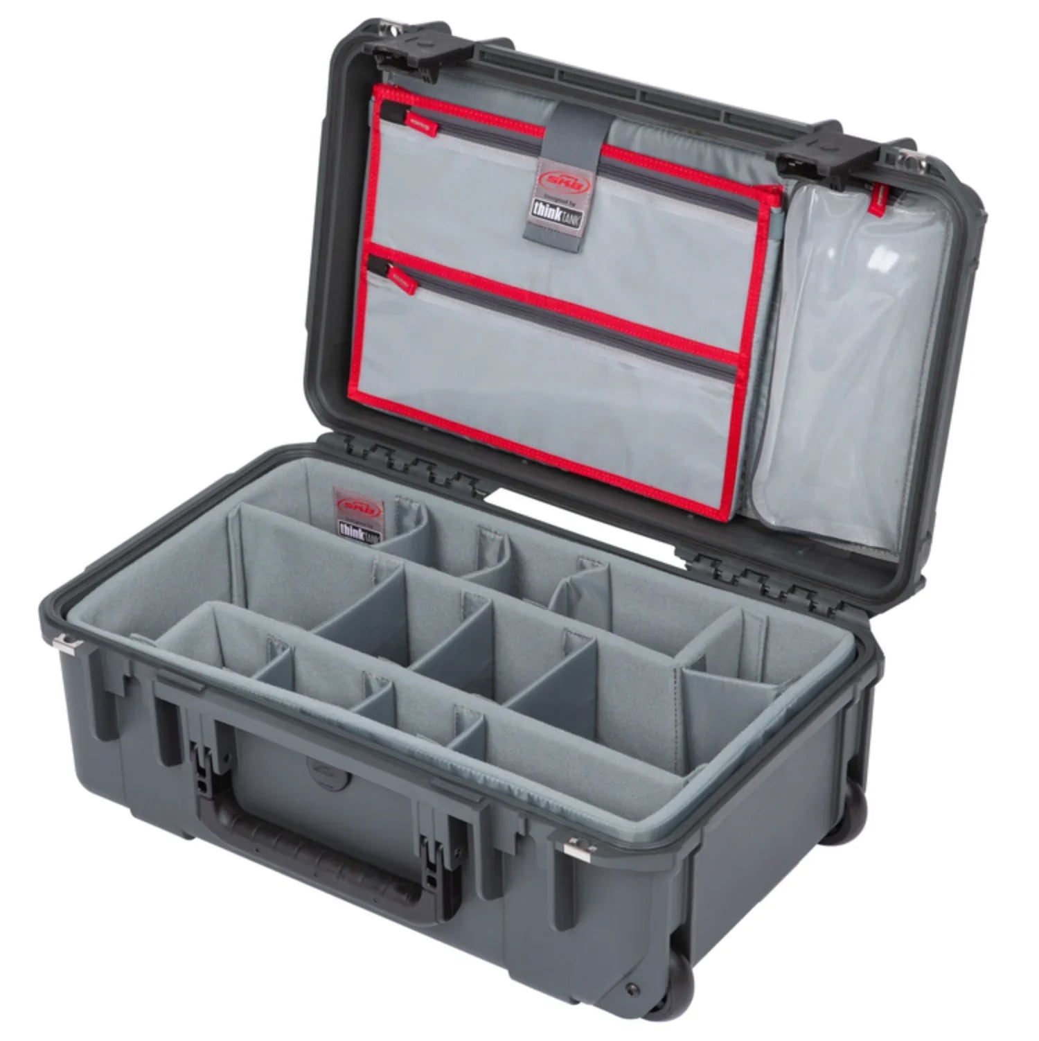 SKB iSeries 2011-7 Case with Think Tank Photo Dividers & Lid Organizer (Dark Gray) at PROCAM | procam.com