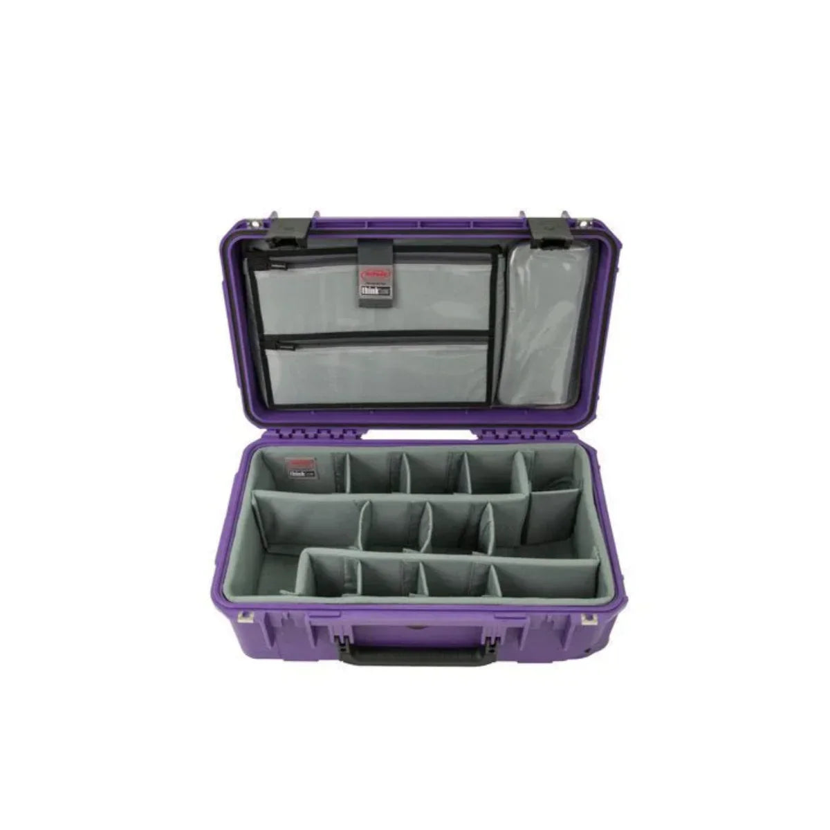 SKB iSeries 2011-7 Case with Think Tank Photo Dividers & Lid Organizer (Purple) at PROCAM | procam.com