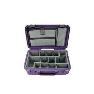 SKB iSeries 2011-7 Case with Think Tank Photo Dividers & Lid Organizer (Purple) at PROCAM | procam.com