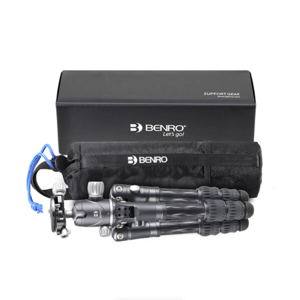 Benro Bat Zero Series Carbon Fiber Tabletop Tripod with VX20 Ball Head (16.14") at PROCAM | procam.com