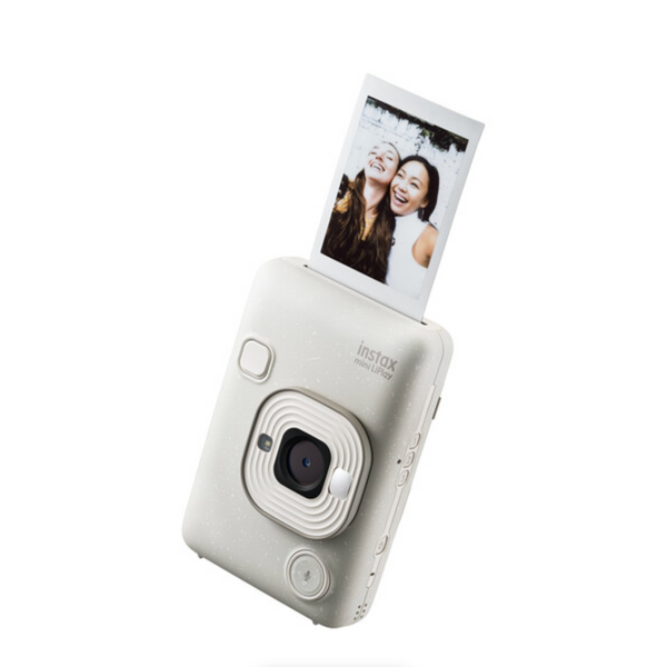 FUJIFILM INSTAX MINI Liplay Hybrid Instant Camera (Misty White)