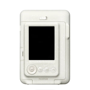 FUJIFILM INSTAX MINI Liplay Hybrid Instant Camera (Misty White) at PROCAM | procam.com