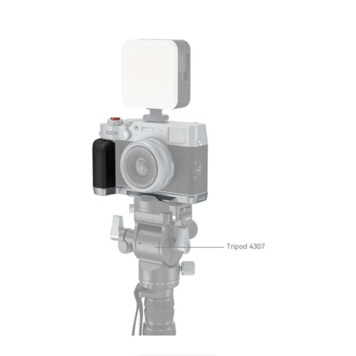 SmallRig L-Shape Grip for FUJIFILM X100VI/X100V (Silver) at PROCAM | procam.com