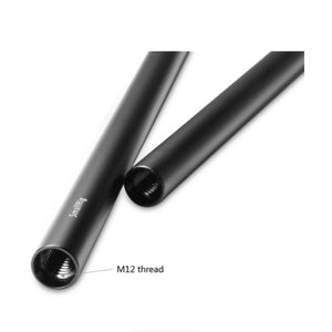 SmallRig 15mm Aluminum Rods (Pair, Black, 12") at PROCAM | procam.com