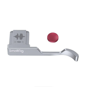 SmallRig Thumb Grip for FUJIFILM X100VI/X100V (Silver) at PROCAM | procam.com