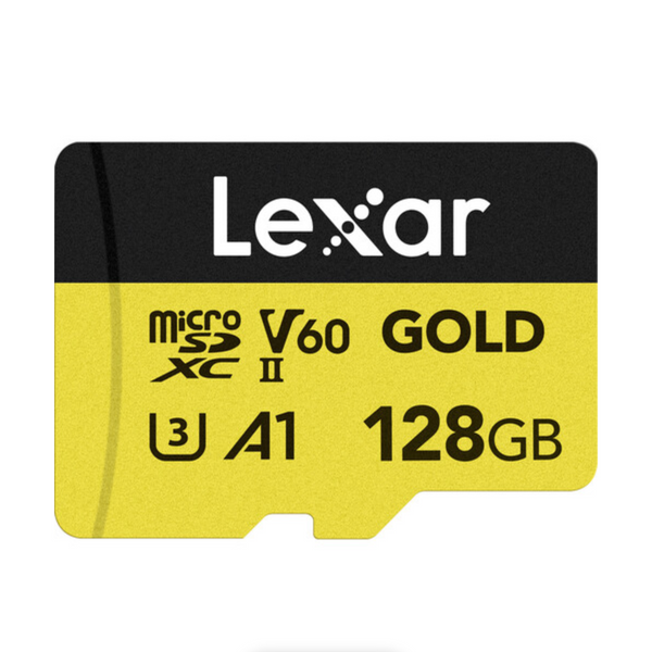 Lexar Professional GOLD UHS-II microSDXC Memory Card - 128GB