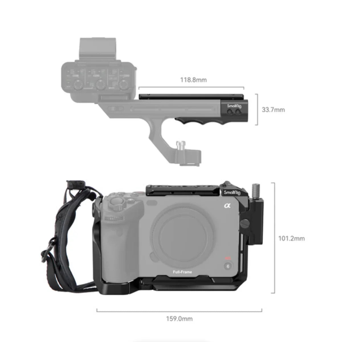 SmallRig Handheld Camera Cage Kit for Sony FX30 / FX3 at PROCAM | procam.com