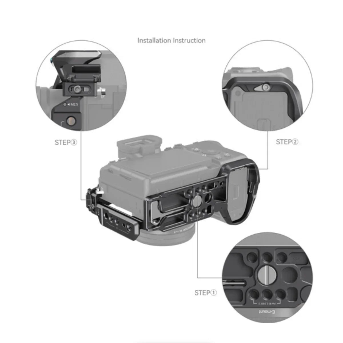 SmallRig Rhinoceros Advanced Cage Kit for Sony a7R V, a7 IV & a7S III at PROCAM | procam.com