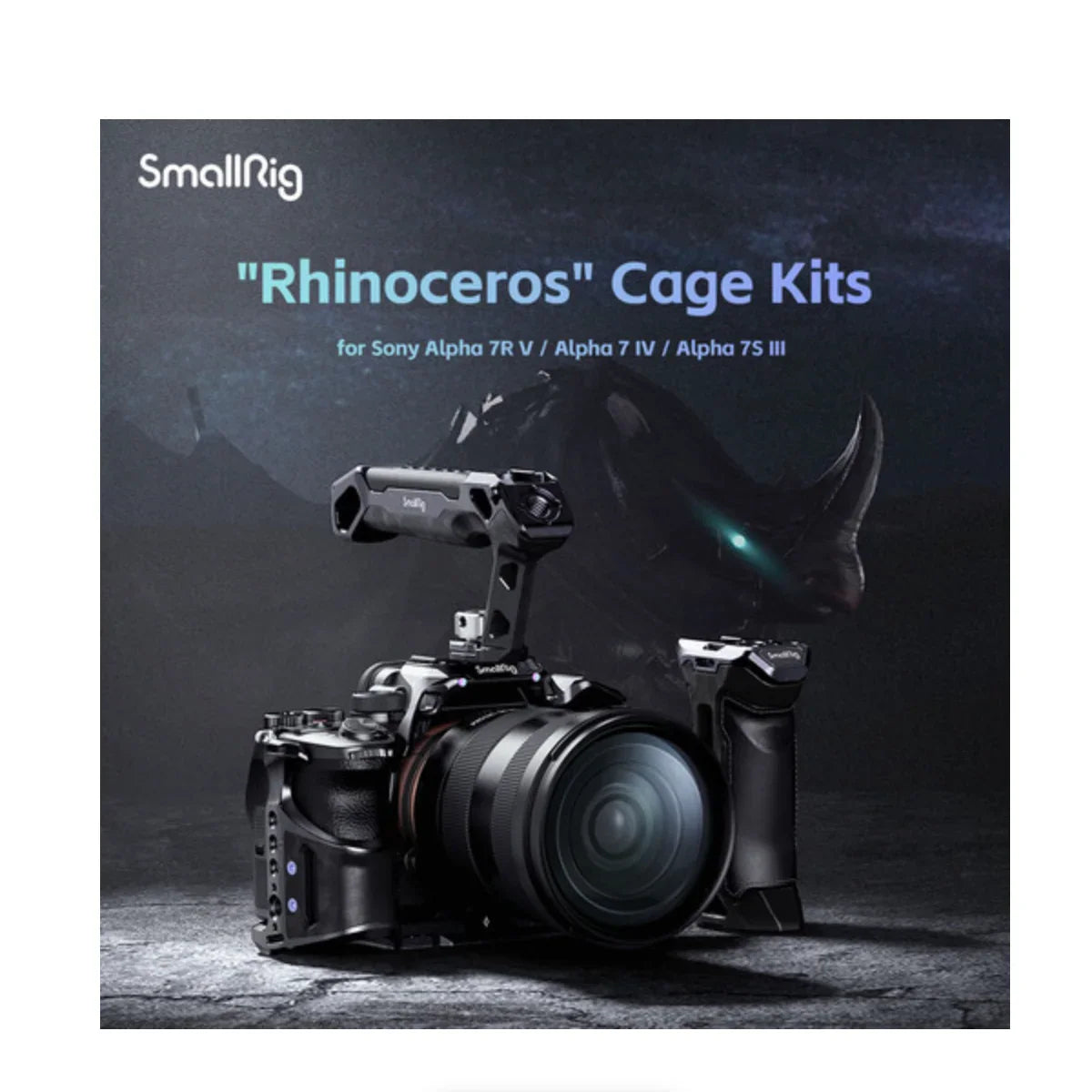 SmallRig Rhinoceros Advanced Cage Kit for Sony a7R V, a7 IV & a7S III at PROCAM | procam.com