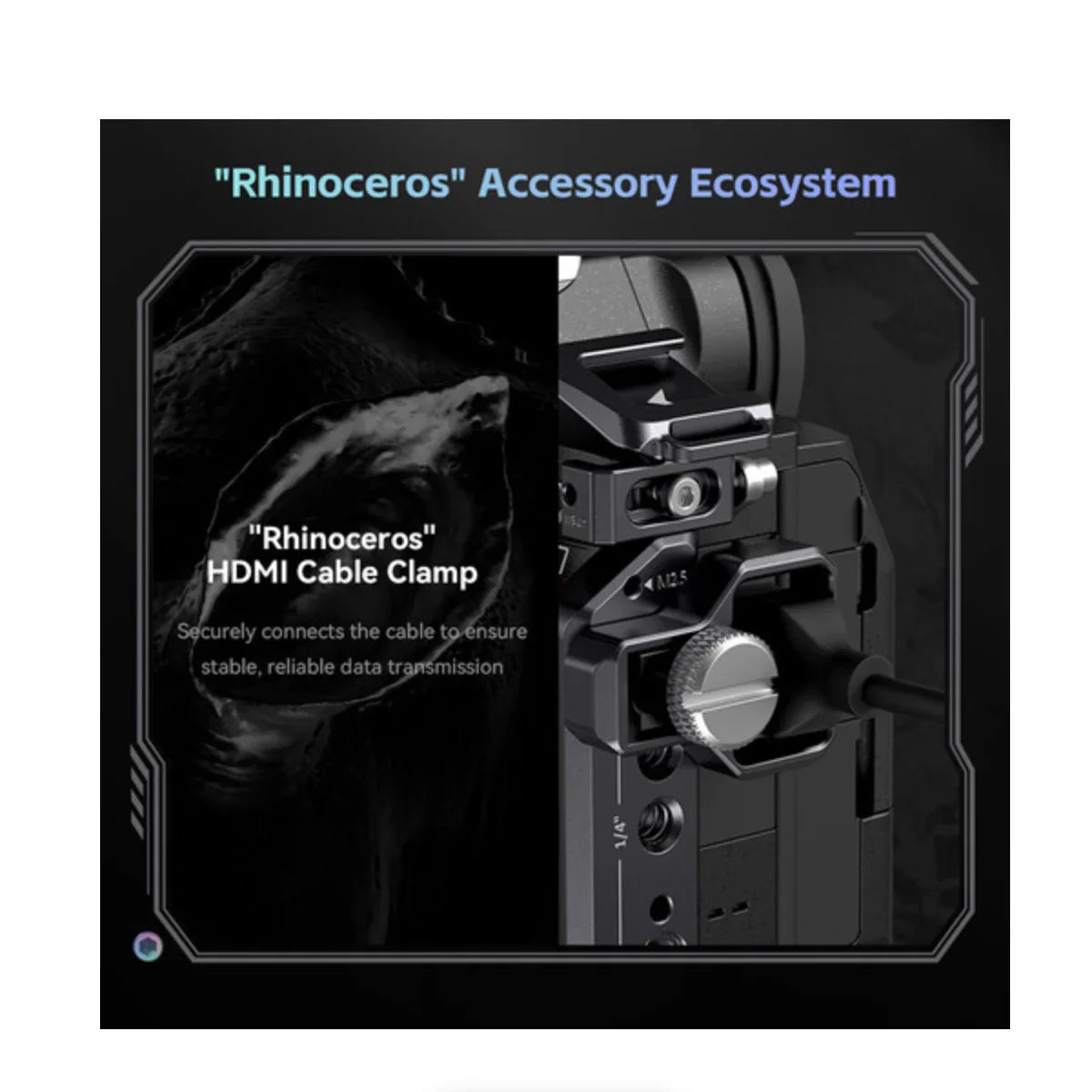 SmallRig Rhinoceros Advanced Cage Kit for Sony a7R V, a7 IV & a7S III at PROCAM | procam.com