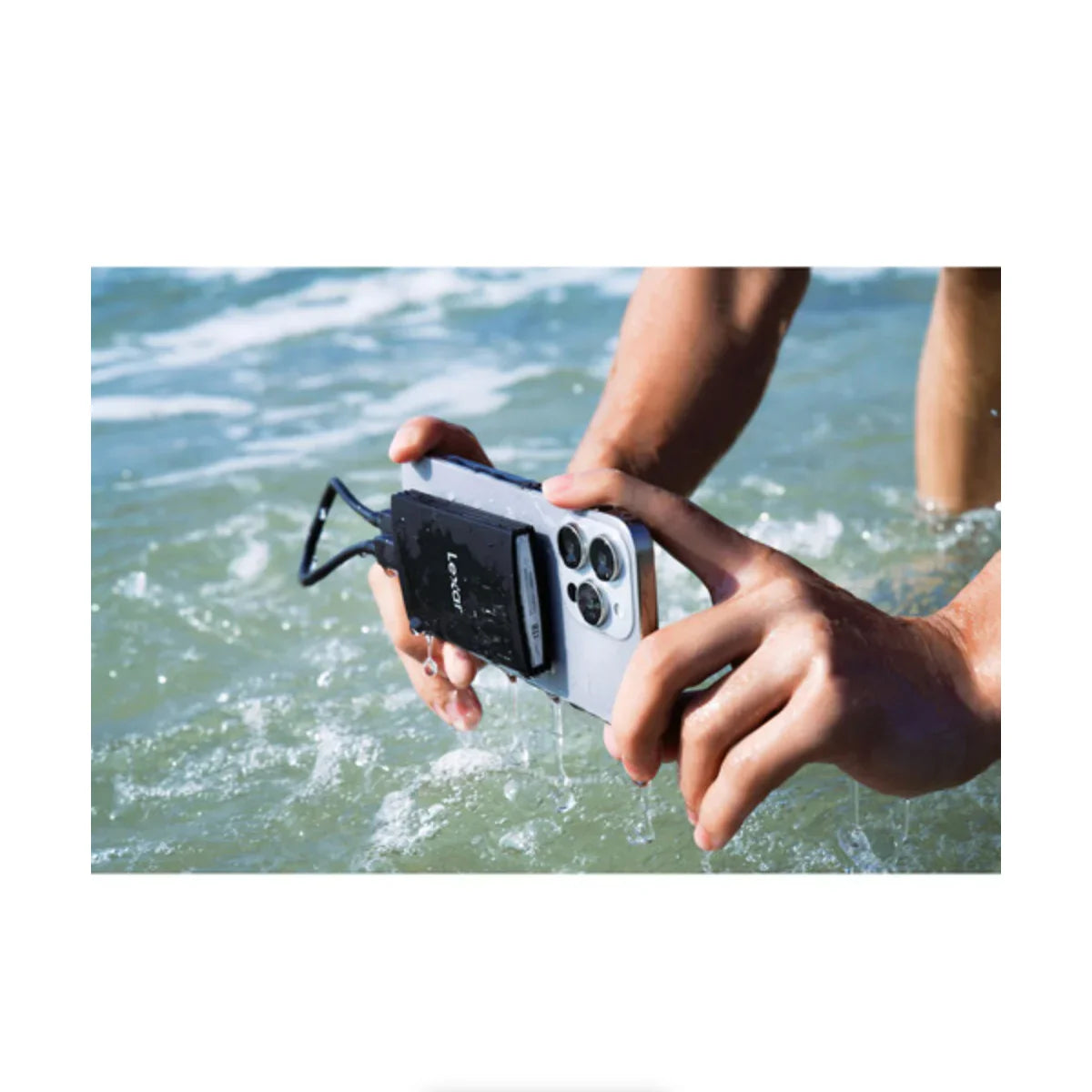 Lexar ARMOR 700 USB 3.2 Gen 2x2 Portable SSD - 2TB at PROCAM | procam.com