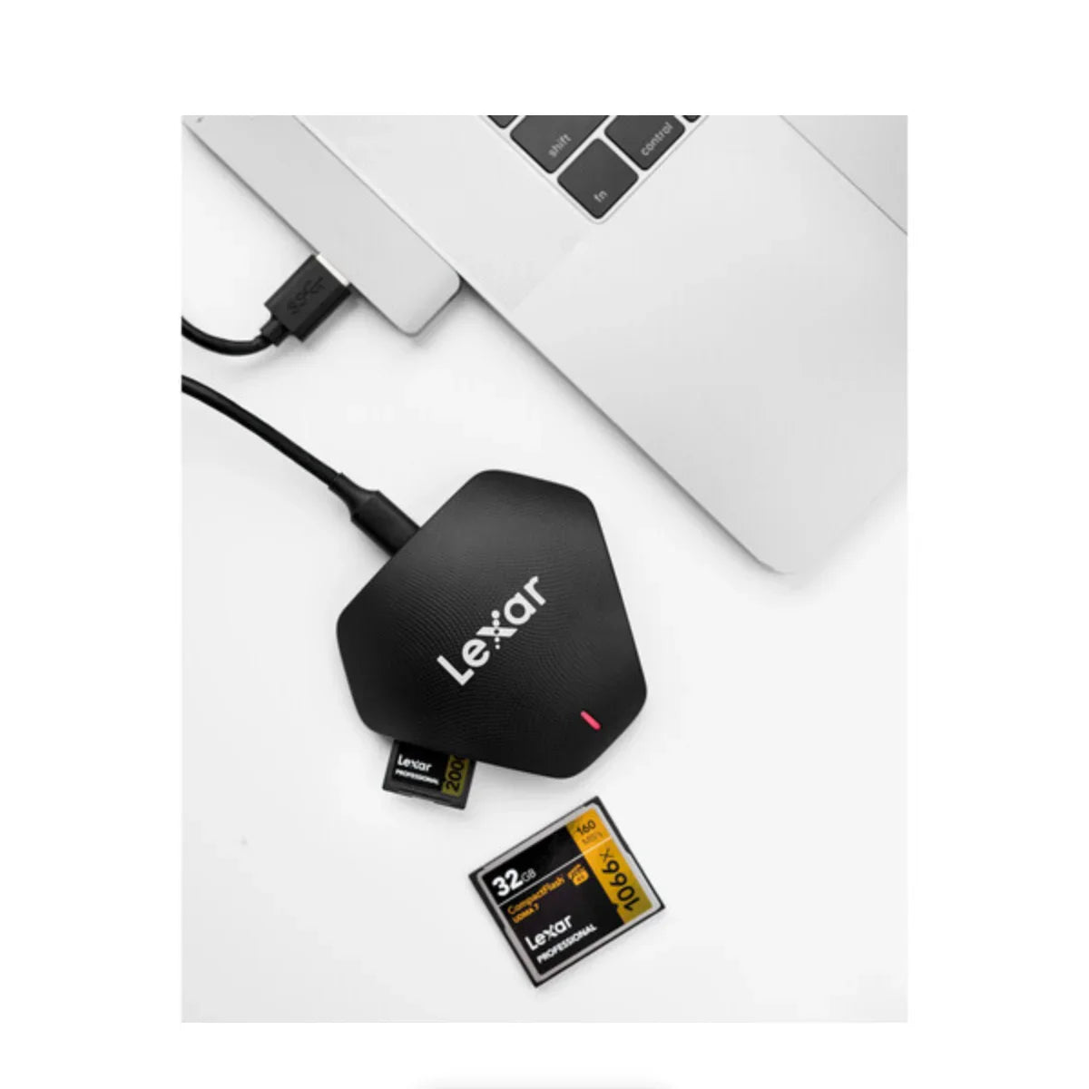 Lexar Professional Multi-Card 3-in-1 USB 3.0 Reader at PROCAM | procam.com