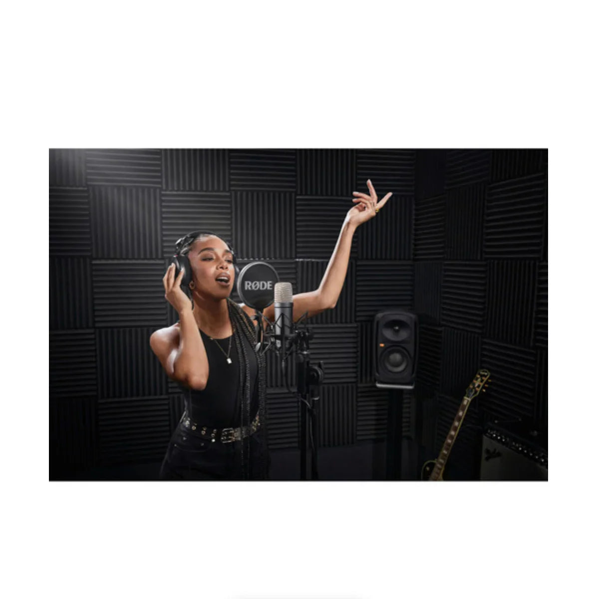 RODE NT1 Signature Series Large-Diaphragm Condenser Microphone (Black) at PROCAM | procam.com