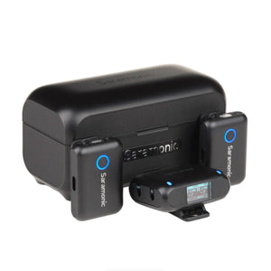 Saramonic Blink 500 B2+ 2-Person Wireless Clip-On Microphone System for Cameras and Mobile Devices (2.4 GHz) at PROCAM | procam.com
