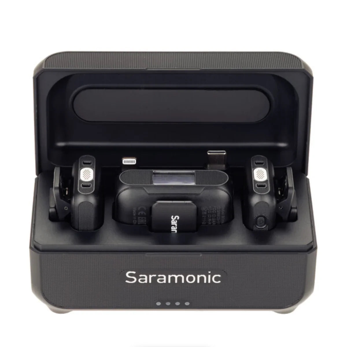 Saramonic Blink 500 B2+ 2-Person Wireless Clip-On Microphone System for Cameras and Mobile Devices (2.4 GHz) at PROCAM | procam.com