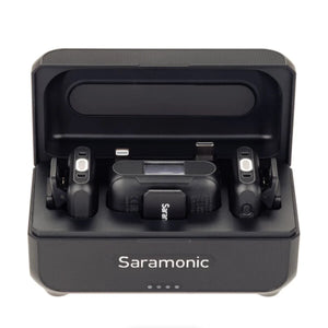 Saramonic Blink 500 B2+ 2-Person Wireless Clip-On Microphone System for Cameras and Mobile Devices (2.4 GHz) at PROCAM | procam.com