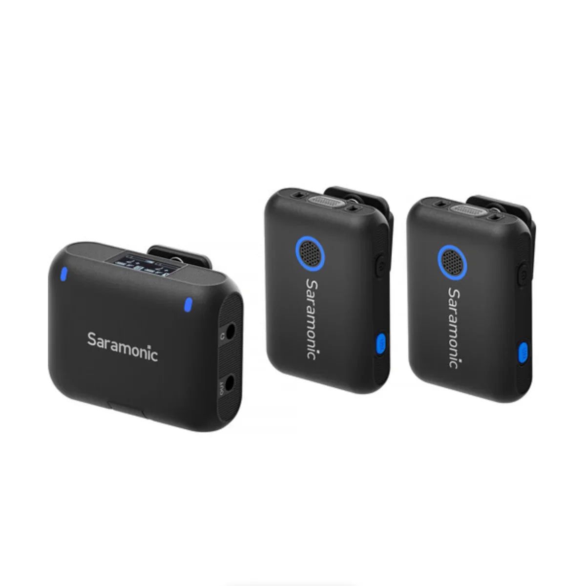 Saramonic Blink 500 B2+ 2-Person Wireless Clip-On Microphone System for Cameras and Mobile Devices (2.4 GHz) at PROCAM | procam.com