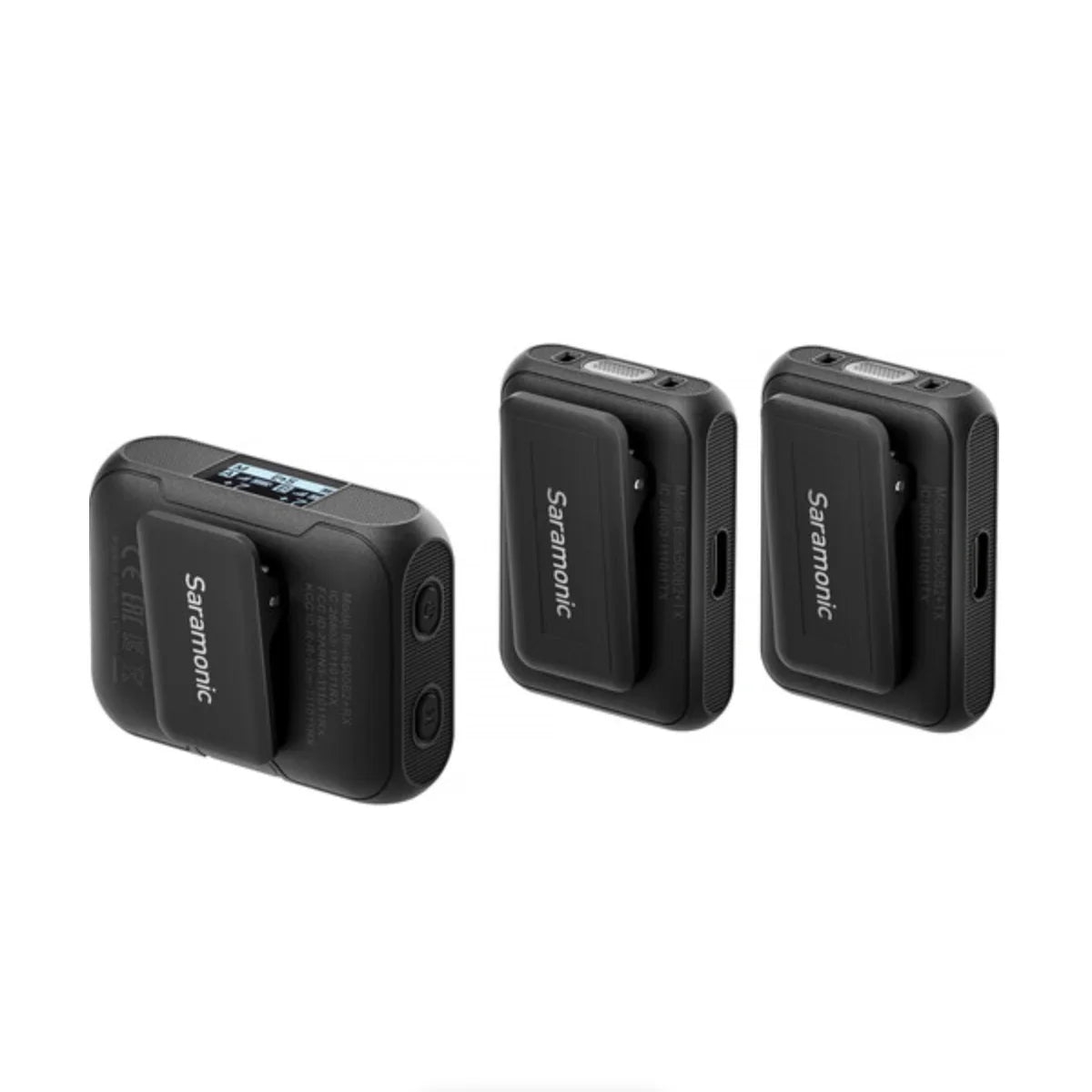 Saramonic Blink 500 B2+ 2-Person Wireless Clip-On Microphone System for Cameras and Mobile Devices (2.4 GHz) at PROCAM | procam.com