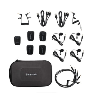 Saramonic Blink 500 T4 4-Person Wireless Microphone System (2.4 GHz) at PROCAM | procam.com