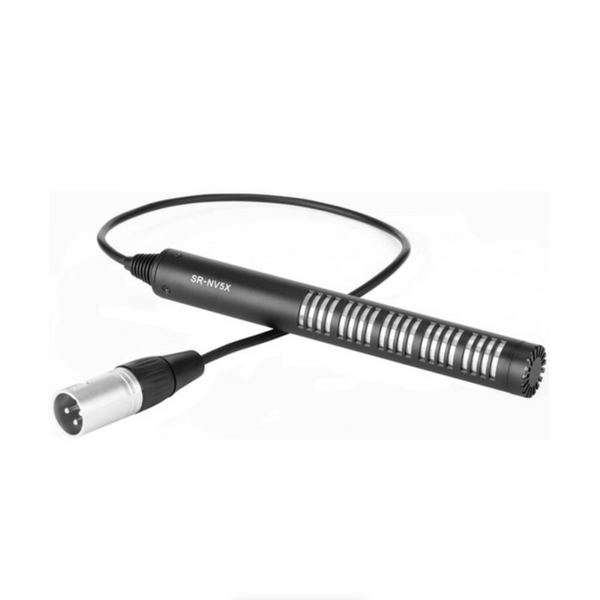 Saramonic SR-NV5X Short Shotgun Microphone with Hardwired XLR Cable