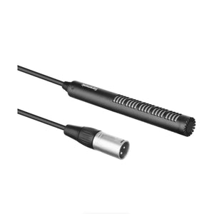 Saramonic SR-NV5X Short Shotgun Microphone with Hardwired XLR Cable at PROCAM | procam.com